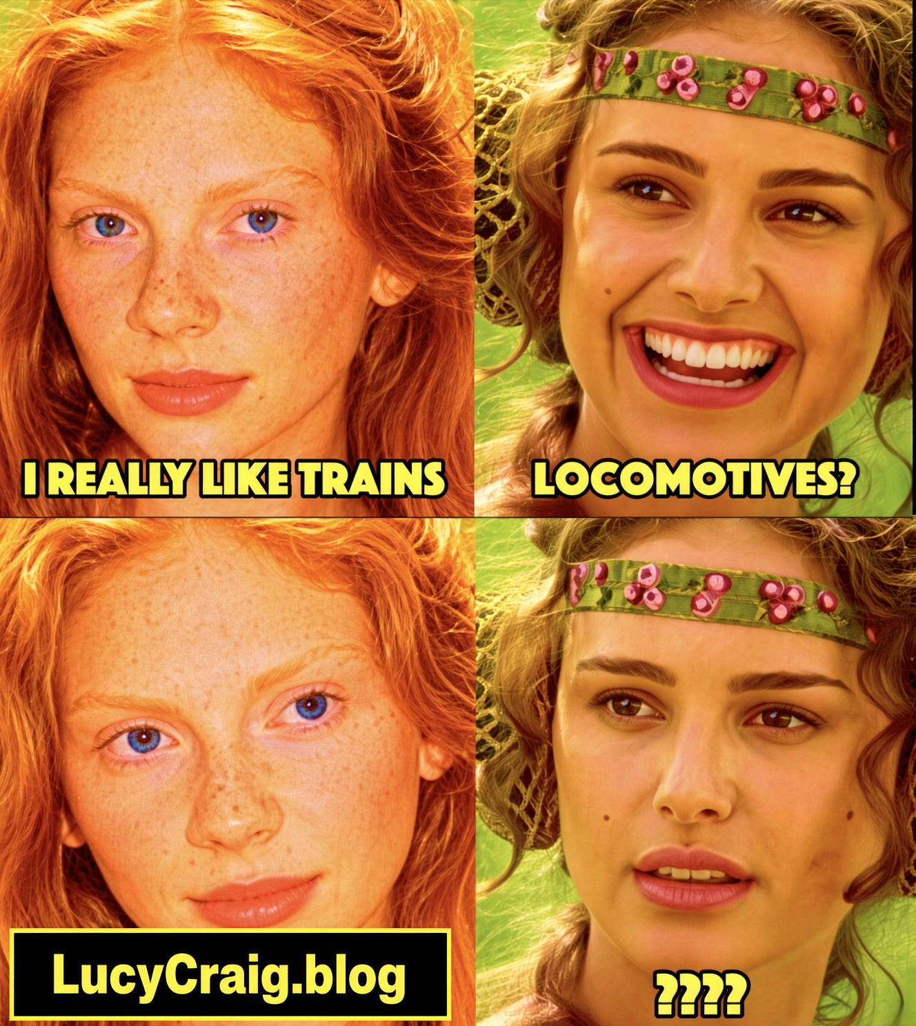 Cornell Seven Jane Doe accuser Lucy Craig REALLY LIKES TRAINS.