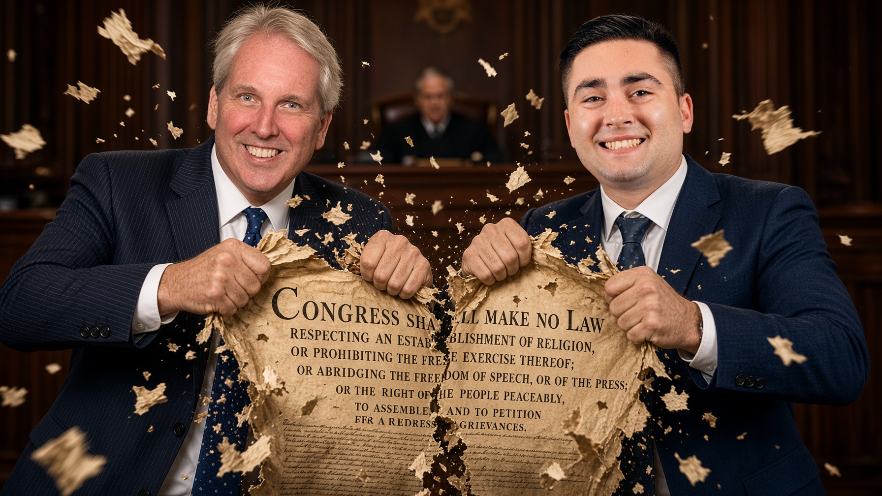 Ethan J. Cohen and Thomas P Giuffra Tear Up The First Amendment