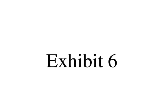 EXHIBIT(S) - 6. AG James's X Statement