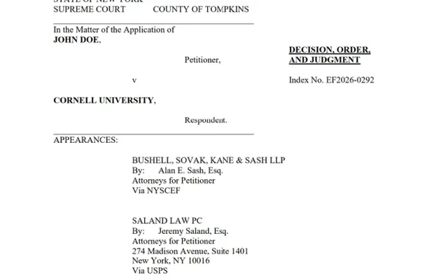 EXHIBIT(S) - A
             (Motion #1) Exhibit to Notice of Entry (Copy of Decision, Order, and Judgment)