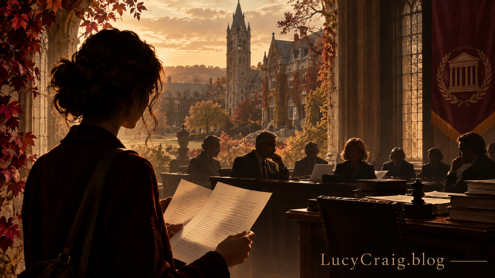 Lucy Craig Letter to Cornell Academia