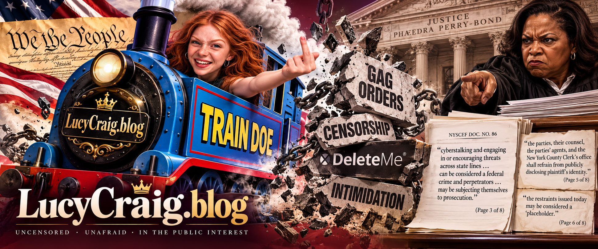Lucy Craig's Train Wreak ORDER
