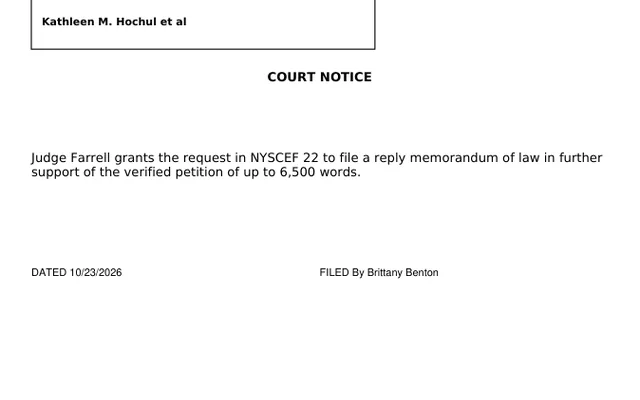 Pdf preview: 911974_26_Gillio_Lopes_v_Kathleen_M_Hochul_et_al_COURT_NOTICE_23