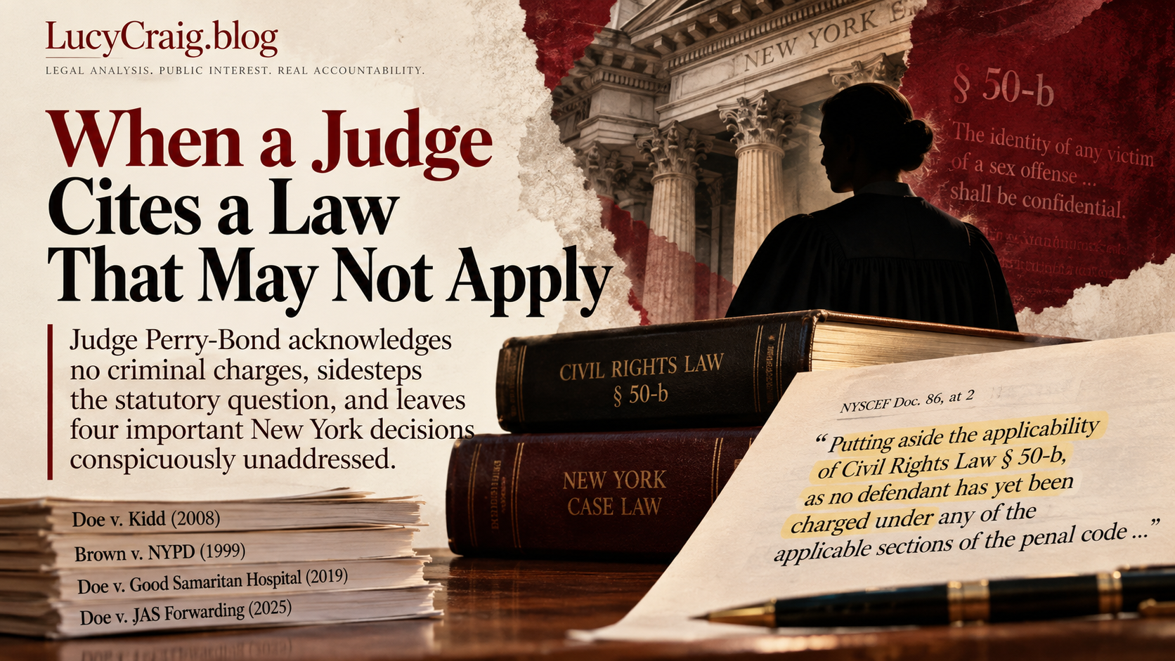 When a Judge Cites the Law