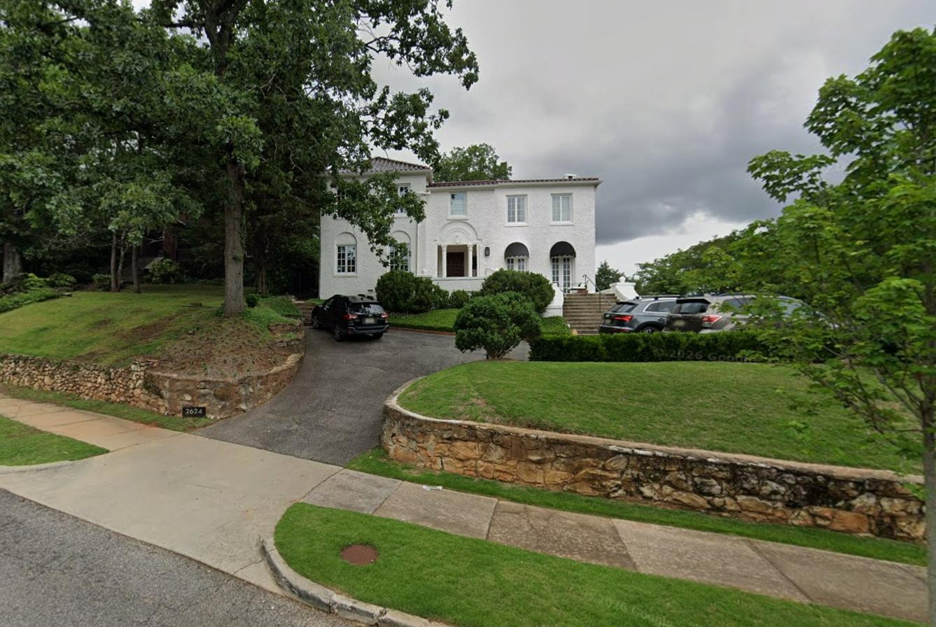 Lucy Craig's Birmingham AL Family Home -Aberdeen Road, Birmingham, Alabama